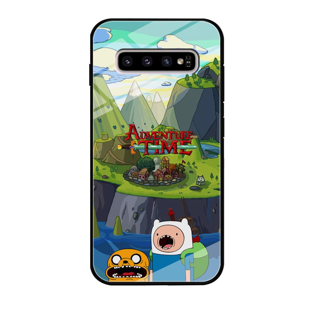 Adventure Time Arrived at Home Samsung Galaxy S10 Plus Case-Oxvistore