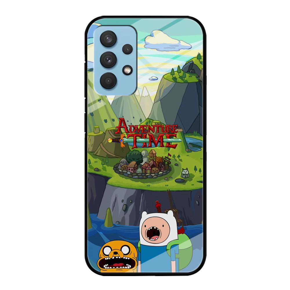 Adventure Time Arrived at Home Samsung Galaxy A32 Case-Oxvistore