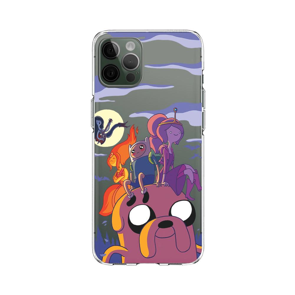 Adventure Time Calm and Peace Clear Soft Case-Oxvistore