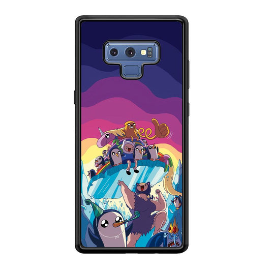 Adventure Time Kick The King Ice Samsung Galaxy Note 9 Case-Oxvistore