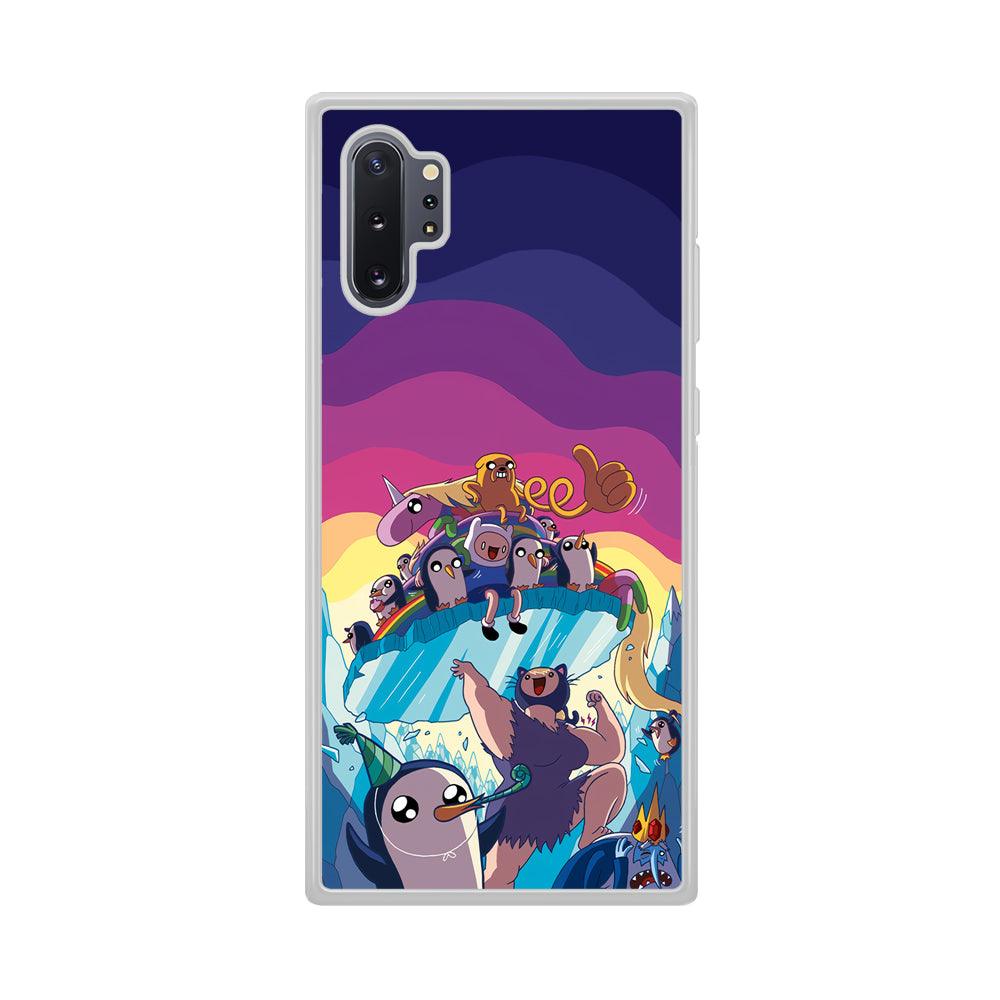 Adventure Time Kick The King Ice Samsung Galaxy Note 10 Plus Case-Oxvistore