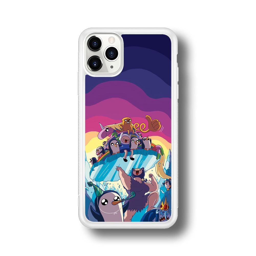 Adventure Time Kick The King Ice iPhone 11 Pro Case-Oxvistore