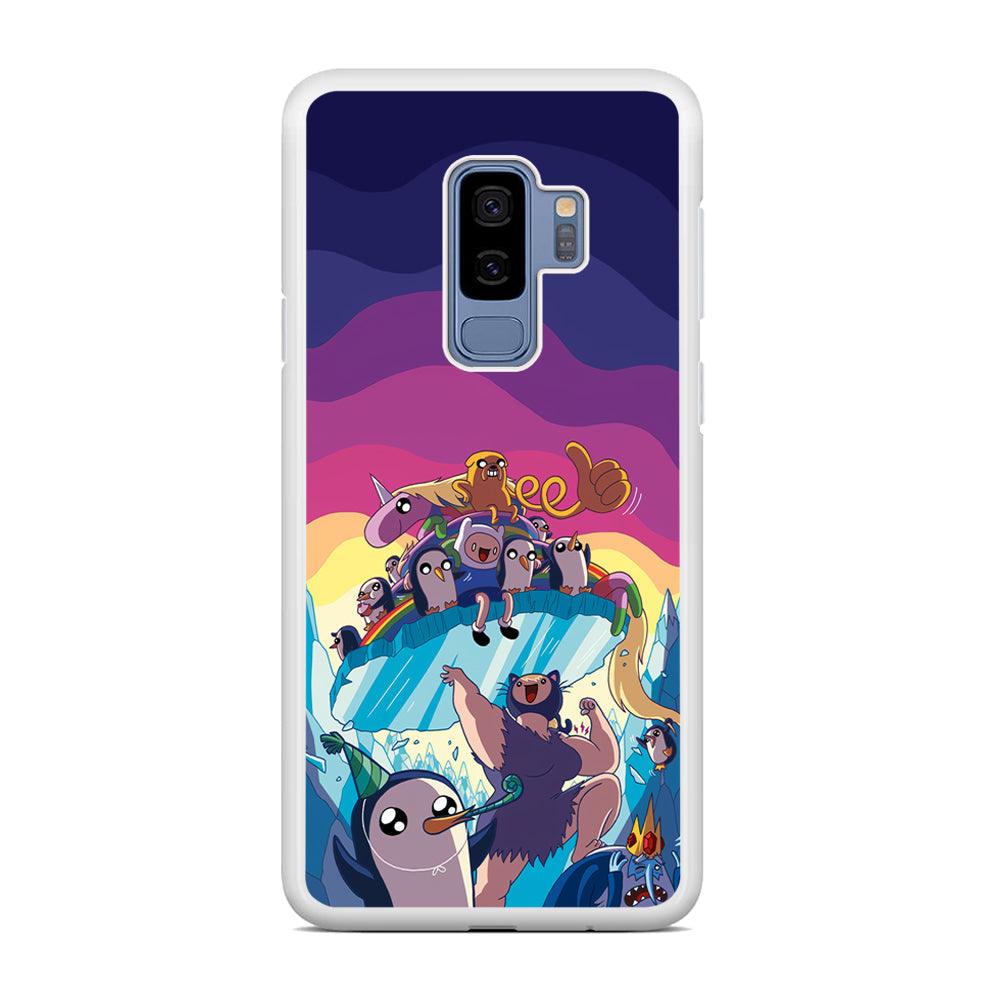 Adventure Time Kick The King Ice Samsung Galaxy S9 Plus Case-Oxvistore