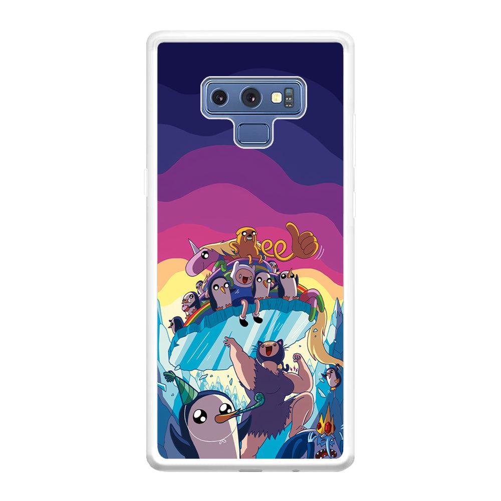 Adventure Time Kick The King Ice Samsung Galaxy Note 9 Case-Oxvistore