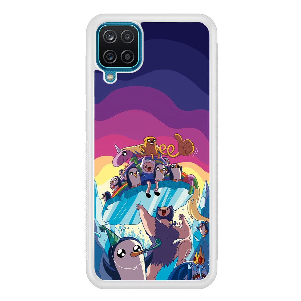 Adventure Time Kick The King Ice Samsung Galaxy A12 Case-Oxvistore