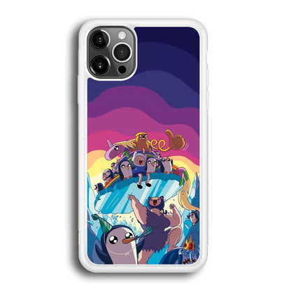 Adventure Time Kick The King Ice iPhone 12 Pro Max Case-Oxvistore