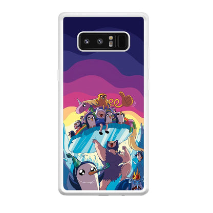 Adventure Time Kick The King Ice Samsung Galaxy Note 8 Case-Oxvistore