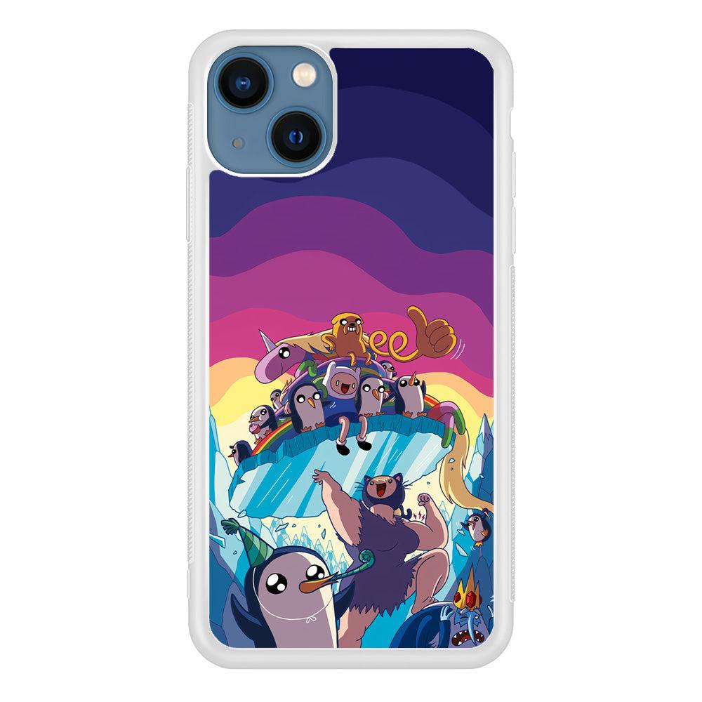 Adventure Time Kick The King Ice iPhone 13 Case-Oxvistore