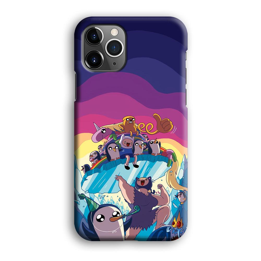 Adventure Time Kick The King Ice iPhone 12 Pro Max Case-Oxvistore