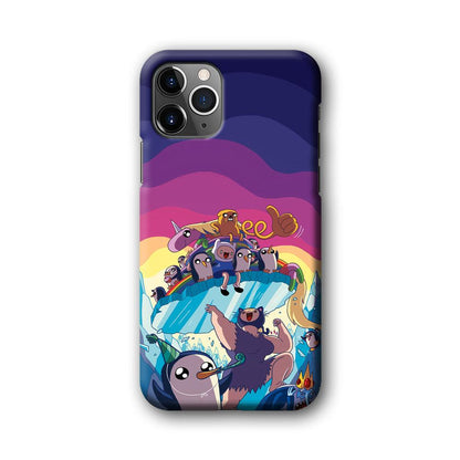 Adventure Time Kick The King Ice iPhone 11 Pro Case-Oxvistore