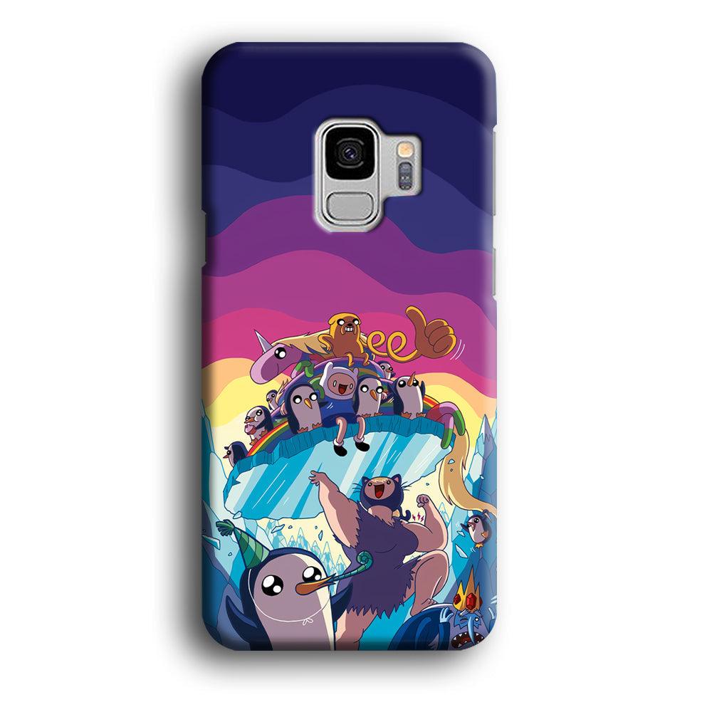 Adventure Time Kick The King Ice Samsung Galaxy S9 Case-Oxvistore