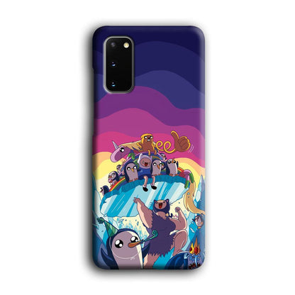 Adventure Time Kick The King Ice Samsung Galaxy S20 Case-Oxvistore