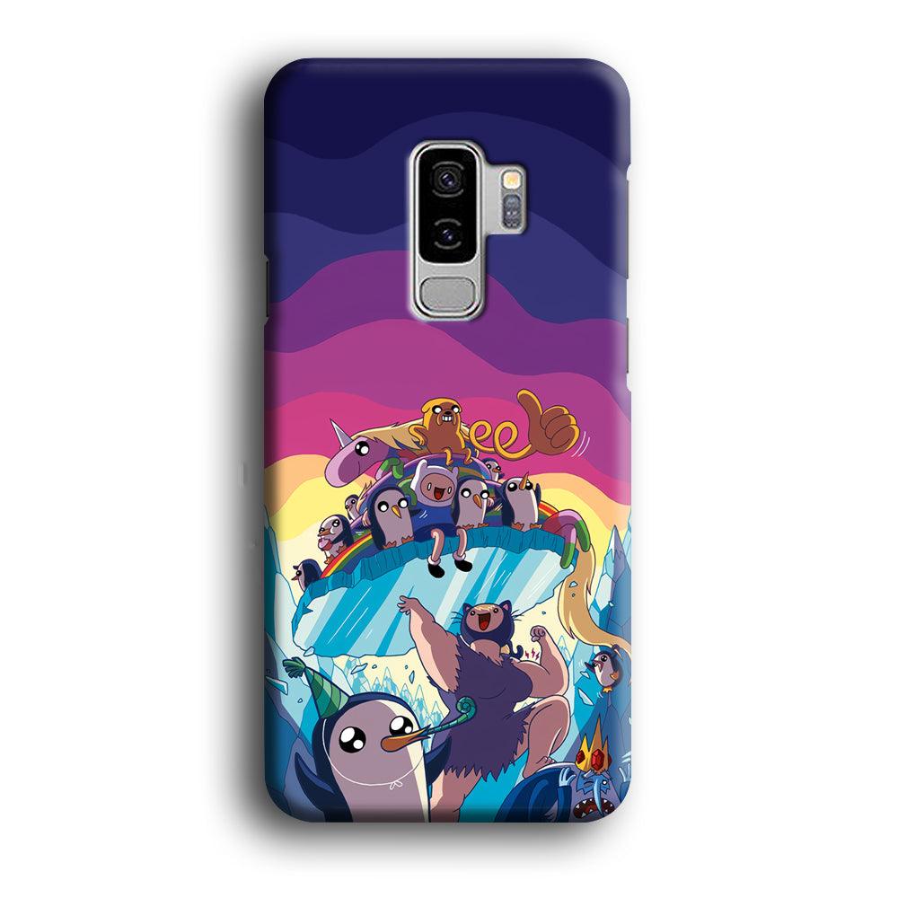 Adventure Time Kick The King Ice Samsung Galaxy S9 Plus Case-Oxvistore