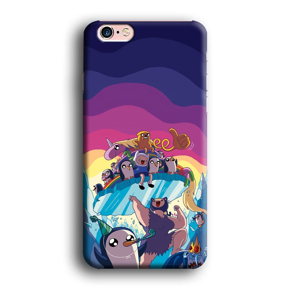 Adventure Time Kick The King Ice iPhone 6 | 6s Case-Oxvistore