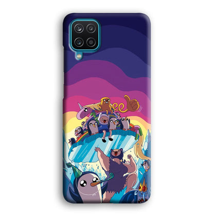 Adventure Time Kick The King Ice Samsung Galaxy A12 Case-Oxvistore