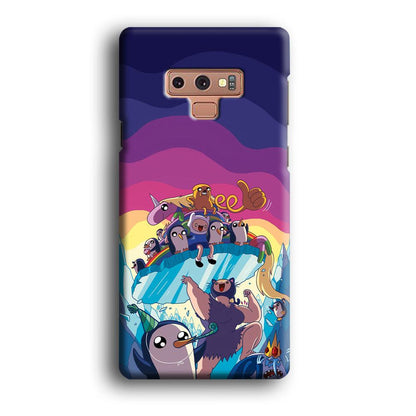 Adventure Time Kick The King Ice Samsung Galaxy Note 9 Case-Oxvistore