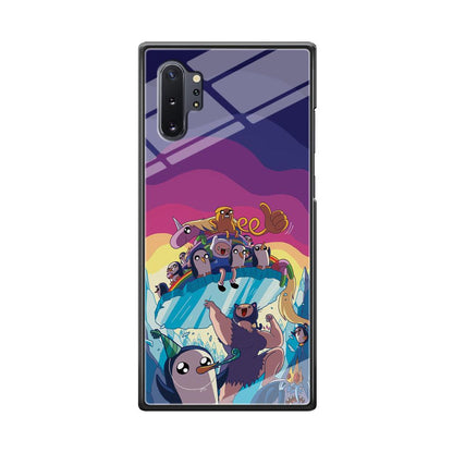 Adventure Time Kick The King Ice Samsung Galaxy Note 10 Plus Case-Oxvistore