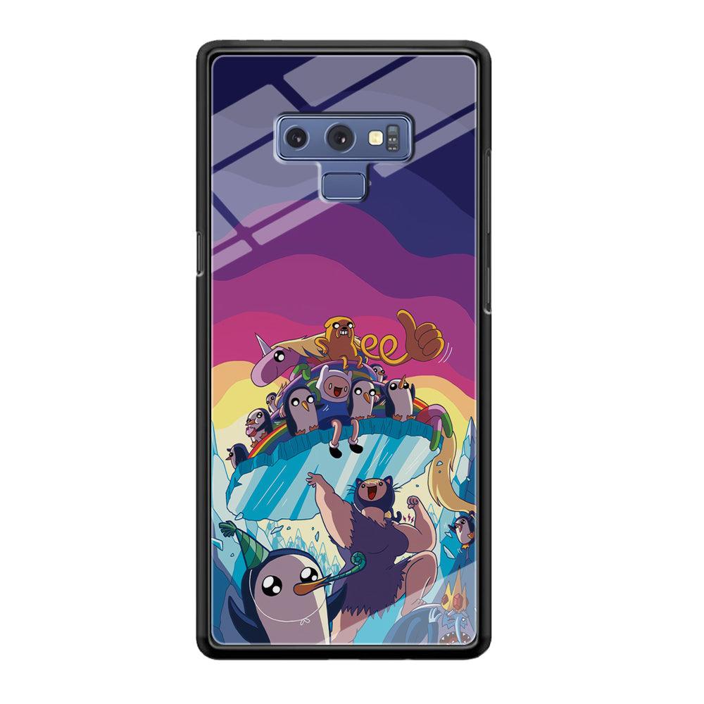 Adventure Time Kick The King Ice Samsung Galaxy Note 9 Case-Oxvistore