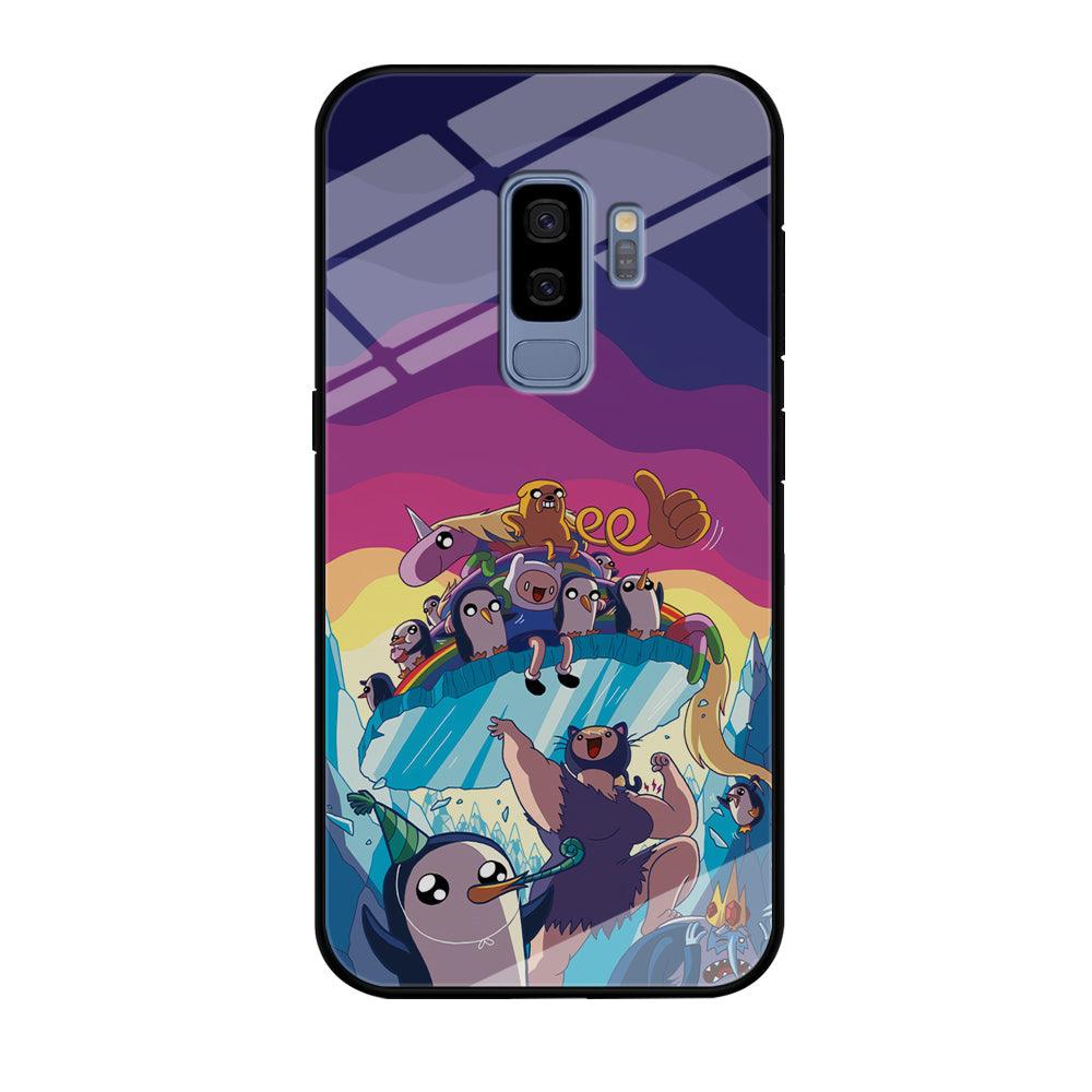 Adventure Time Kick The King Ice Samsung Galaxy S9 Plus Case-Oxvistore