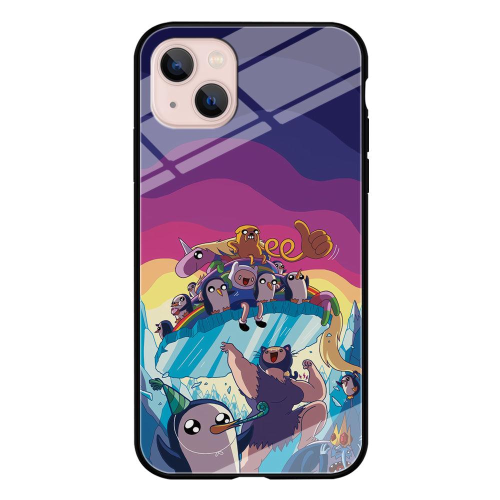 Adventure Time Kick The King Ice iPhone 13 Case-Oxvistore