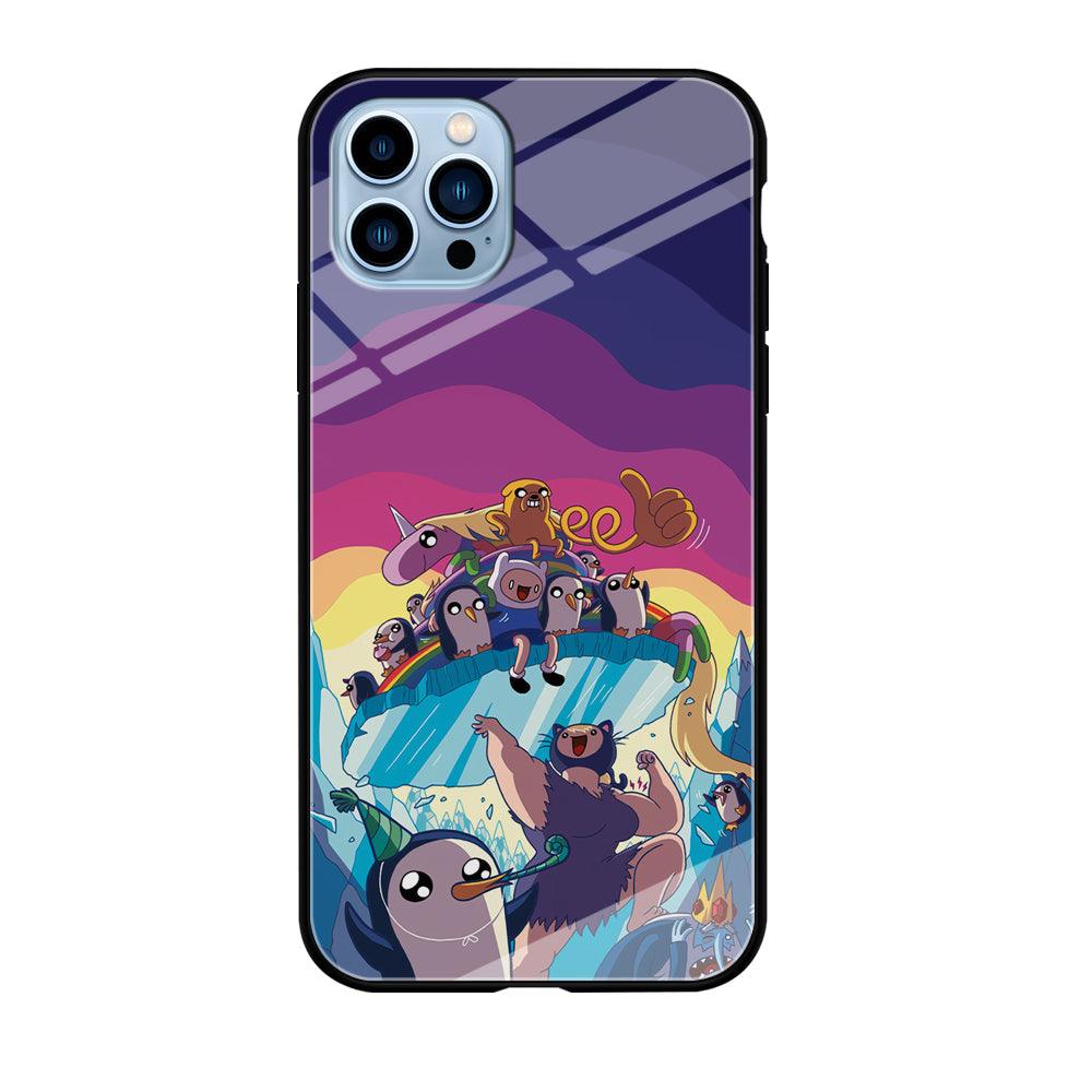 Adventure Time Kick The King Ice iPhone 12 Pro Max Case-Oxvistore