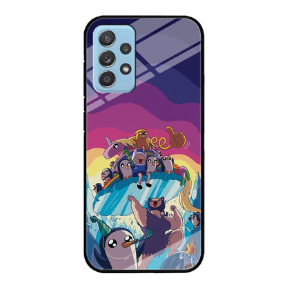 Adventure Time Kick The King Ice Samsung Galaxy A52 Case-Oxvistore