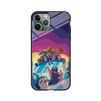 Adventure Time Kick The King Ice iPhone 11 Pro Case-Oxvistore