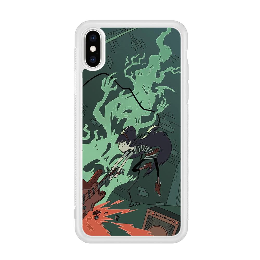 Adventure Time Marceline Stress Clearing iPhone X Case-Oxvistore