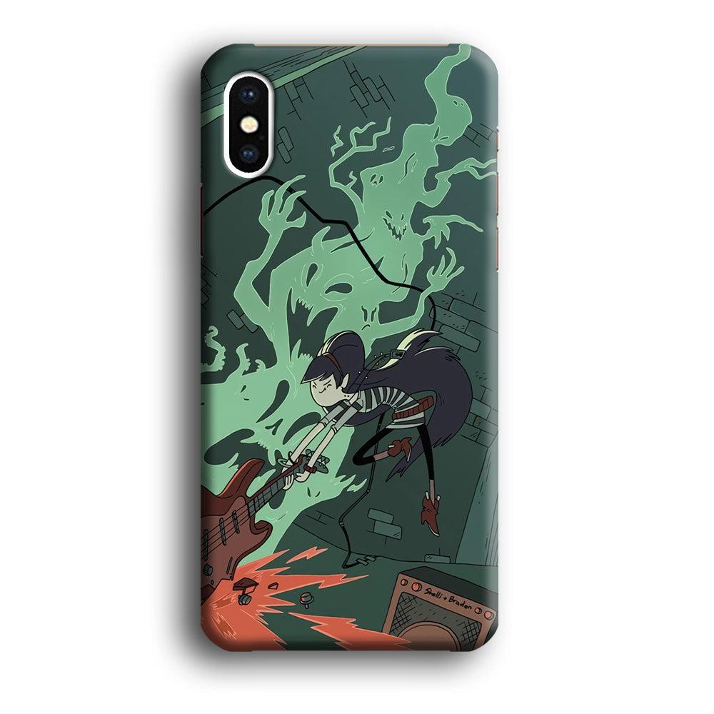 Adventure Time Marceline Stress Clearing iPhone X Case-Oxvistore