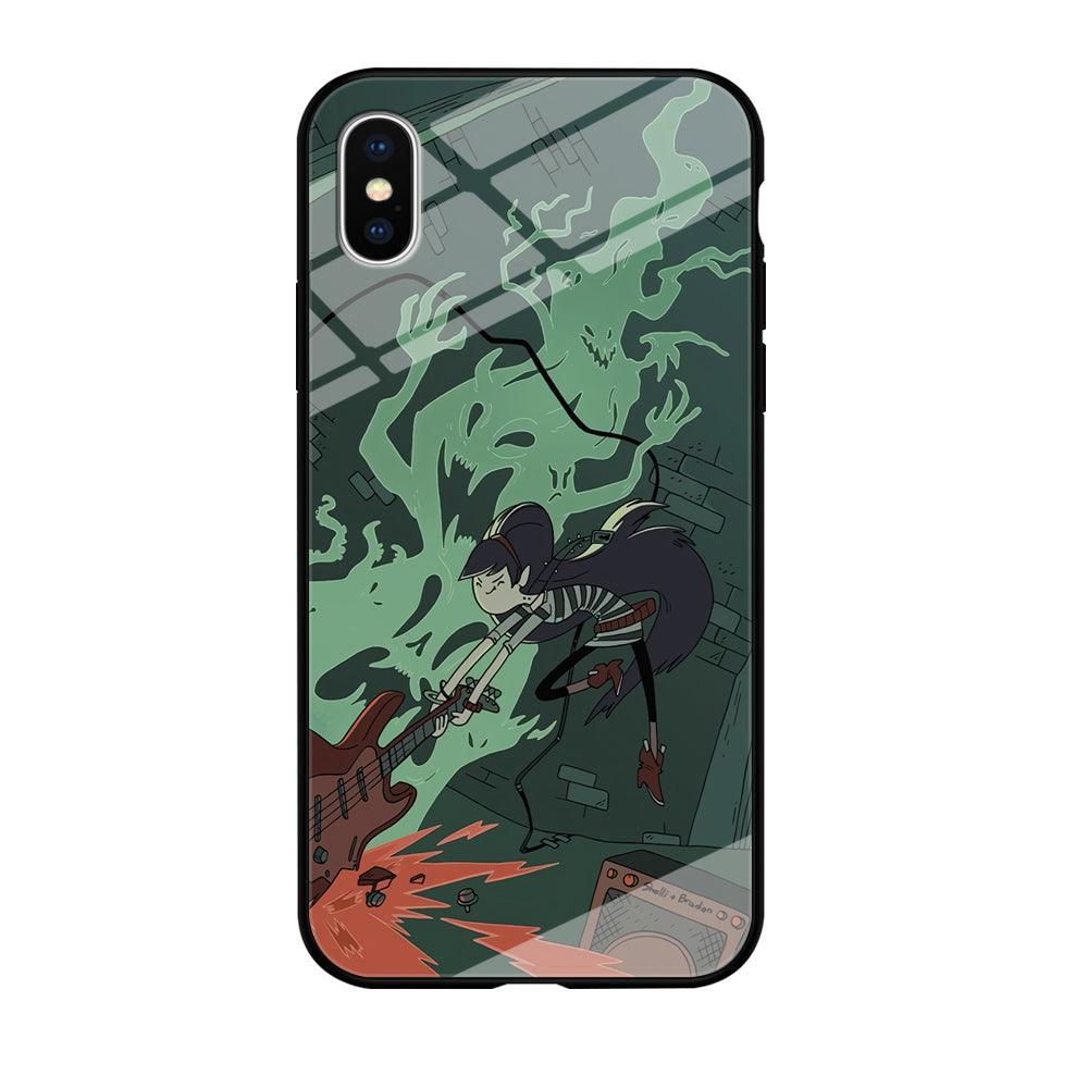 Adventure Time Marceline Stress Clearing iPhone X Case-Oxvistore