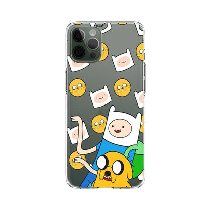 Adventure Time Releasing Dance Clear Soft Case-Oxvistore