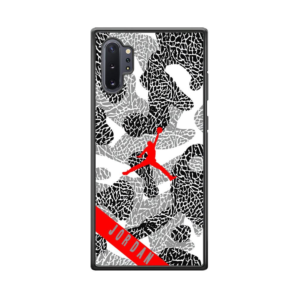 Air Jordan Absolute Patern Samsung Galaxy Note 10 Plus Case-Oxvistore