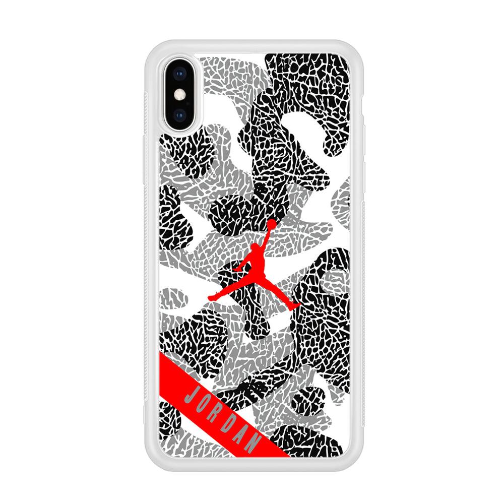 Air Jordan Absolute Patern iPhone X Case-Oxvistore