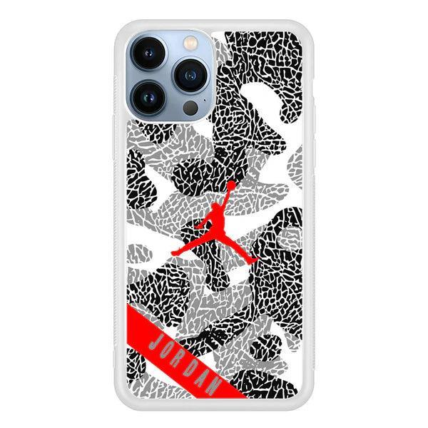 Air Jordan Absolute Patern iPhone 15 Pro Case-Oxvistore