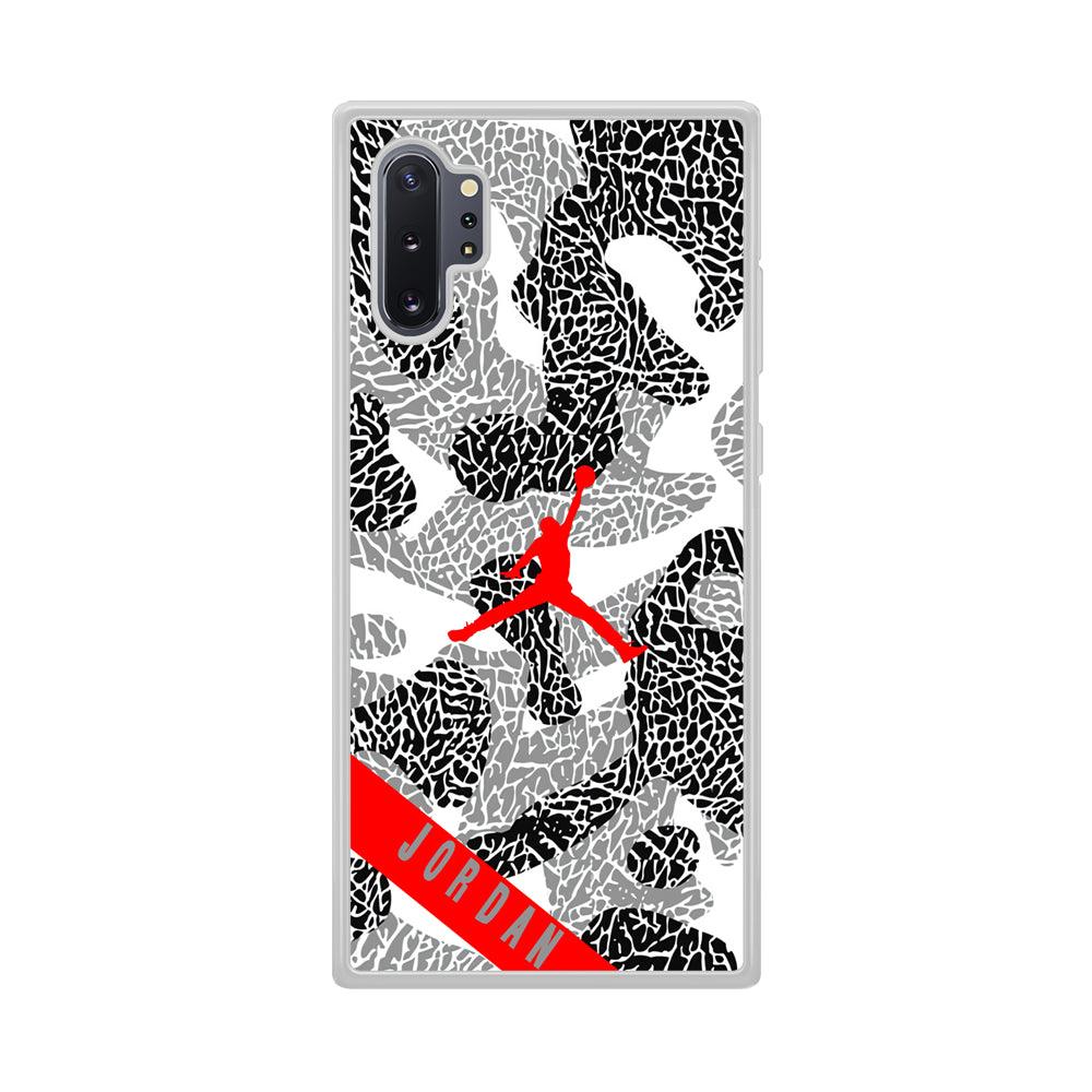 Air Jordan Absolute Patern Samsung Galaxy Note 10 Plus Case-Oxvistore