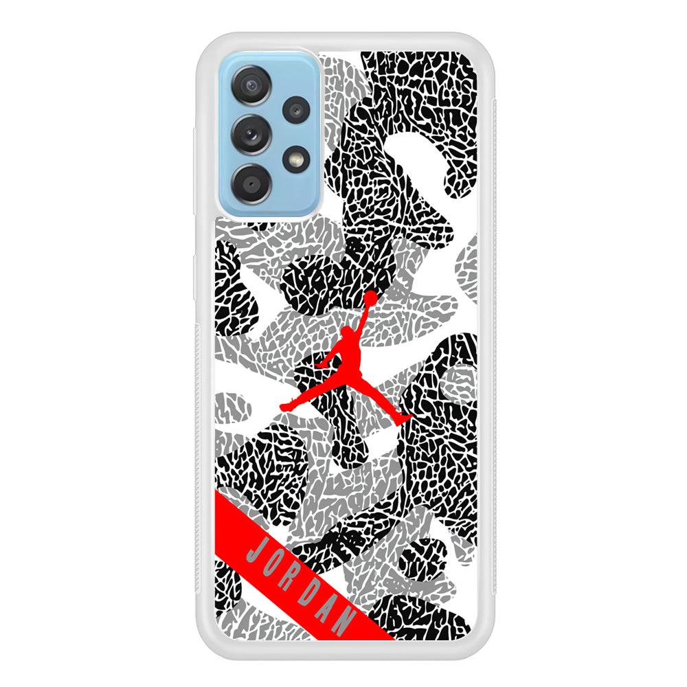 Air Jordan Absolute Patern Samsung Galaxy A52 Case-Oxvistore