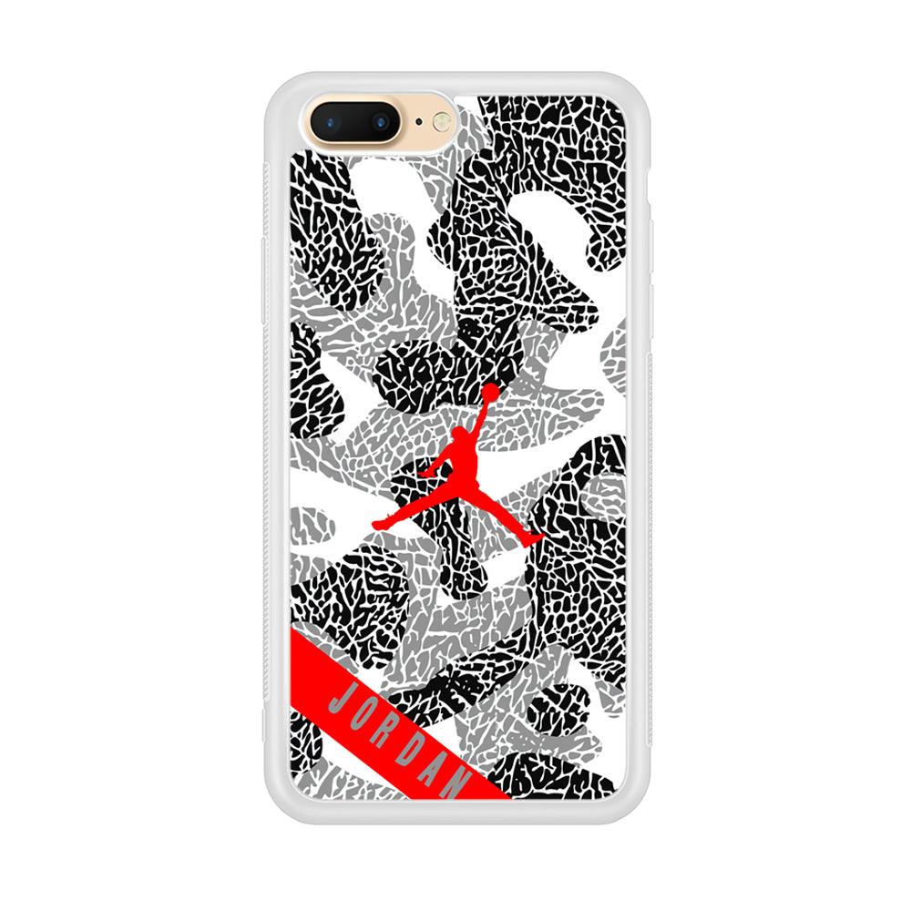 Air Jordan Absolute Patern iPhone 8 plus Case-Oxvistore