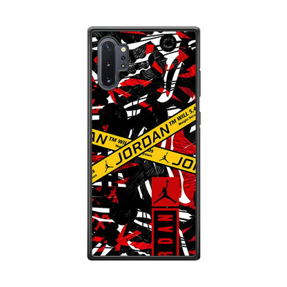 Air Jordan Abstract Camo Samsung Galaxy Note 10 Plus Case-Oxvistore