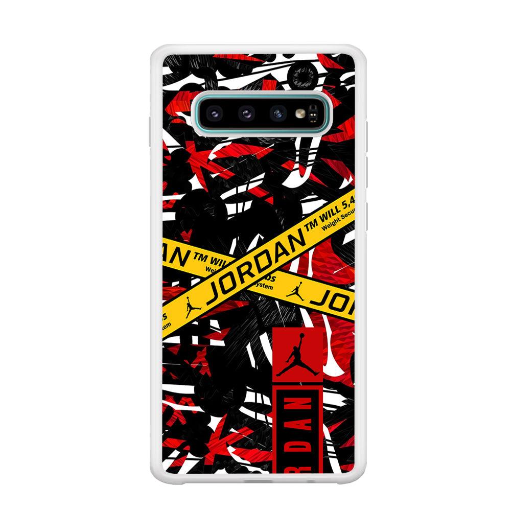 Air Jordan Abstract Camo Samsung Galaxy S10 Case-Oxvistore