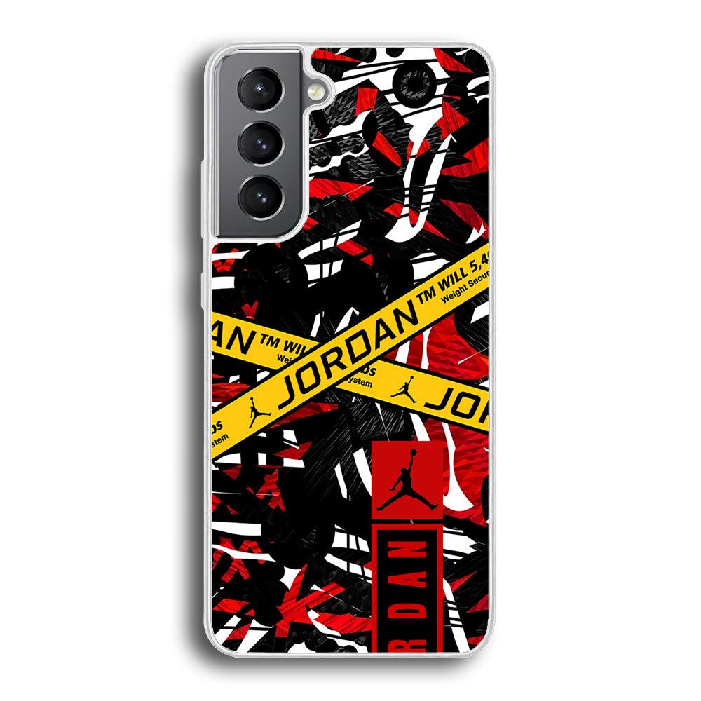 Air Jordan Abstract Camo Samsung Galaxy S21 Case-Oxvistore