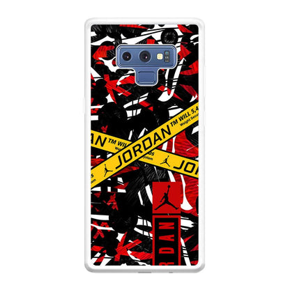 Air Jordan Abstract Camo Samsung Galaxy Note 9 Case-Oxvistore