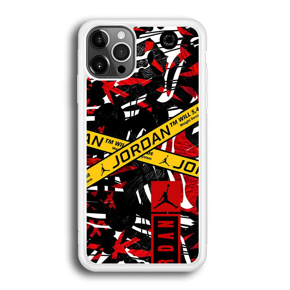 Air Jordan Abstract Camo iPhone 12 Pro Case-Oxvistore