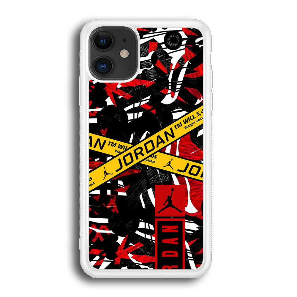 Air Jordan Abstract Camo iPhone 12 Case-Oxvistore