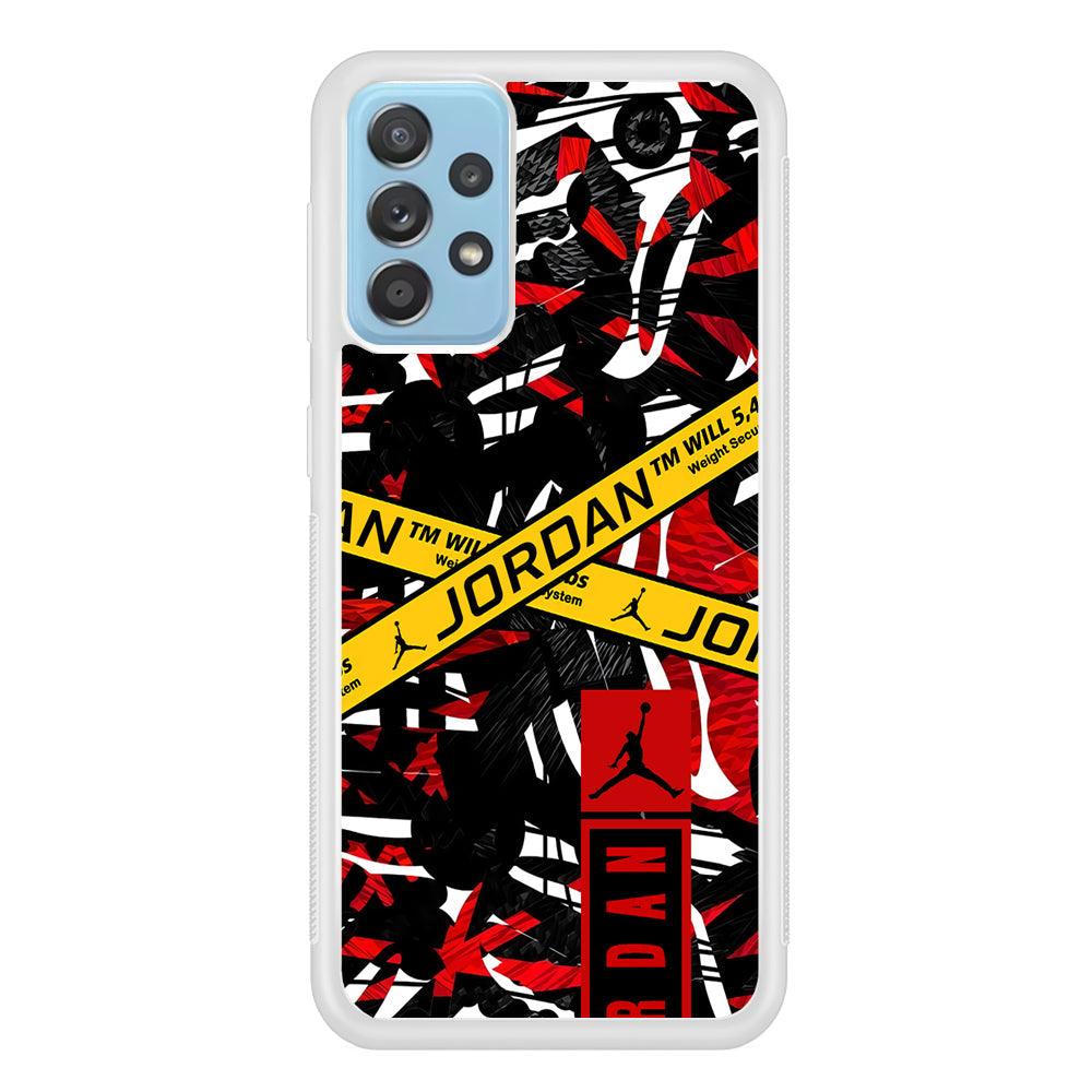 Air Jordan Abstract Camo Samsung Galaxy A52 Case-Oxvistore