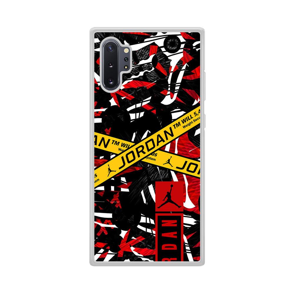 Air Jordan Abstract Camo Samsung Galaxy Note 10 Plus Case-Oxvistore