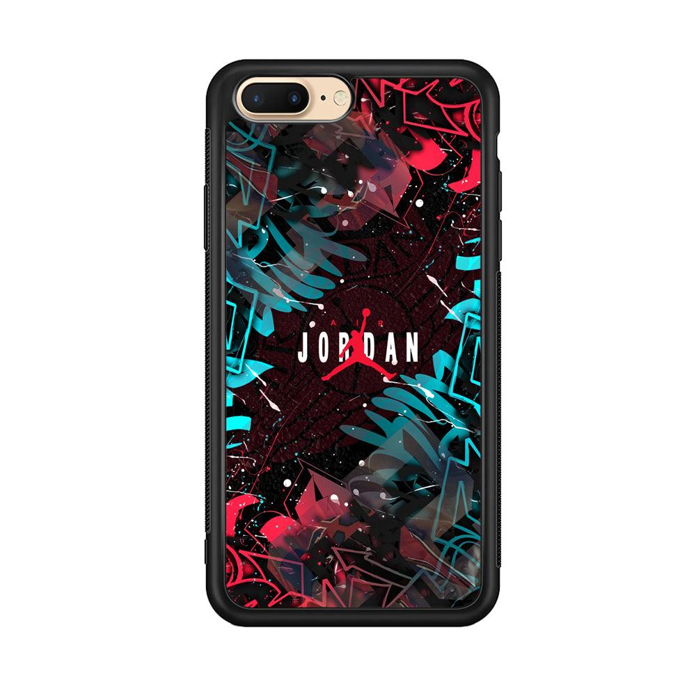 Air Jordan Beauty of Street Art iPhone 8 plus Case-Oxvistore