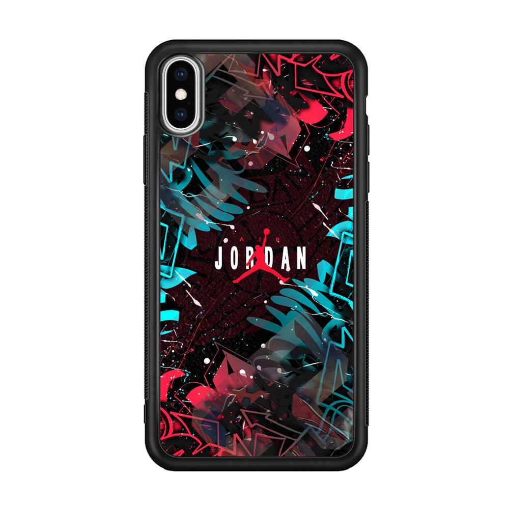 Air Jordan Beauty of Street Art iPhone X Case-Oxvistore