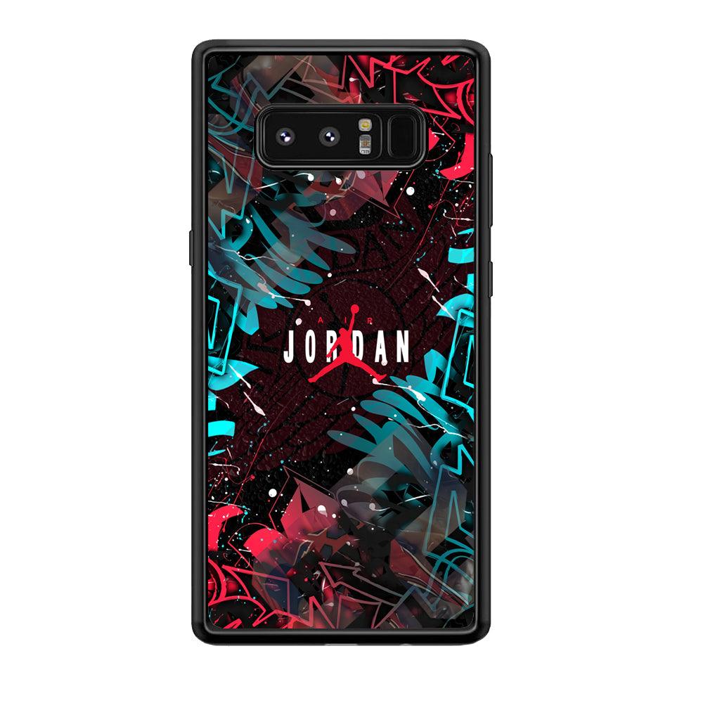 Air Jordan Beauty of Street Art Samsung Galaxy Note 8 Case-Oxvistore