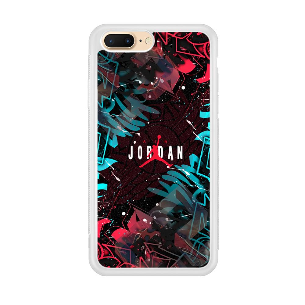 Air Jordan Beauty of Street Art iPhone 8 plus Case-Oxvistore