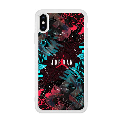 Air Jordan Beauty of Street Art iPhone X Case-Oxvistore